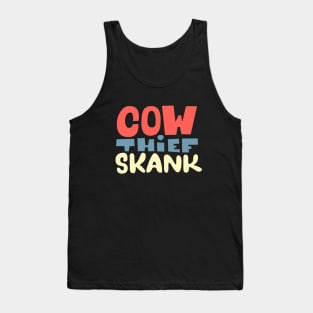 Cow thief Skank - Dub Reggae Hymne -  Lee Scratch Perry Tank Top